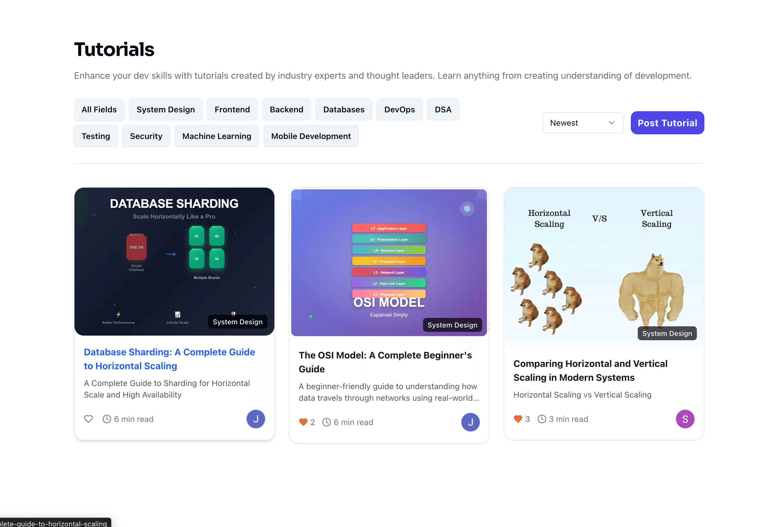 Interactive Tutorials